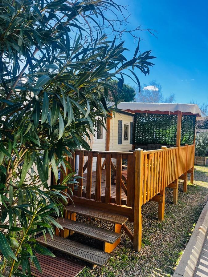 Mobil-Home Cosy Clim&Tv-3 Chambres Vic la Gardiole Bagian luar foto