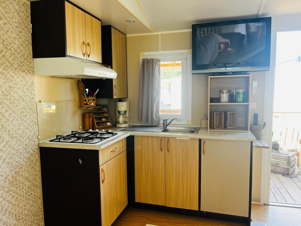Mobil-Home Cosy Clim&Tv-3 Chambres Vic la Gardiole Bagian luar foto