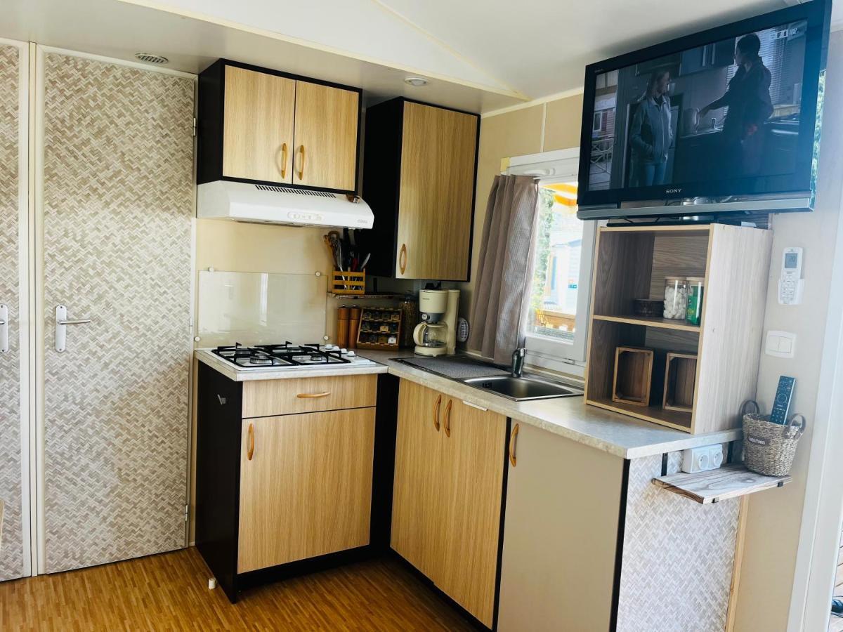 Mobil-Home Cosy Clim&Tv-3 Chambres Vic la Gardiole Bagian luar foto